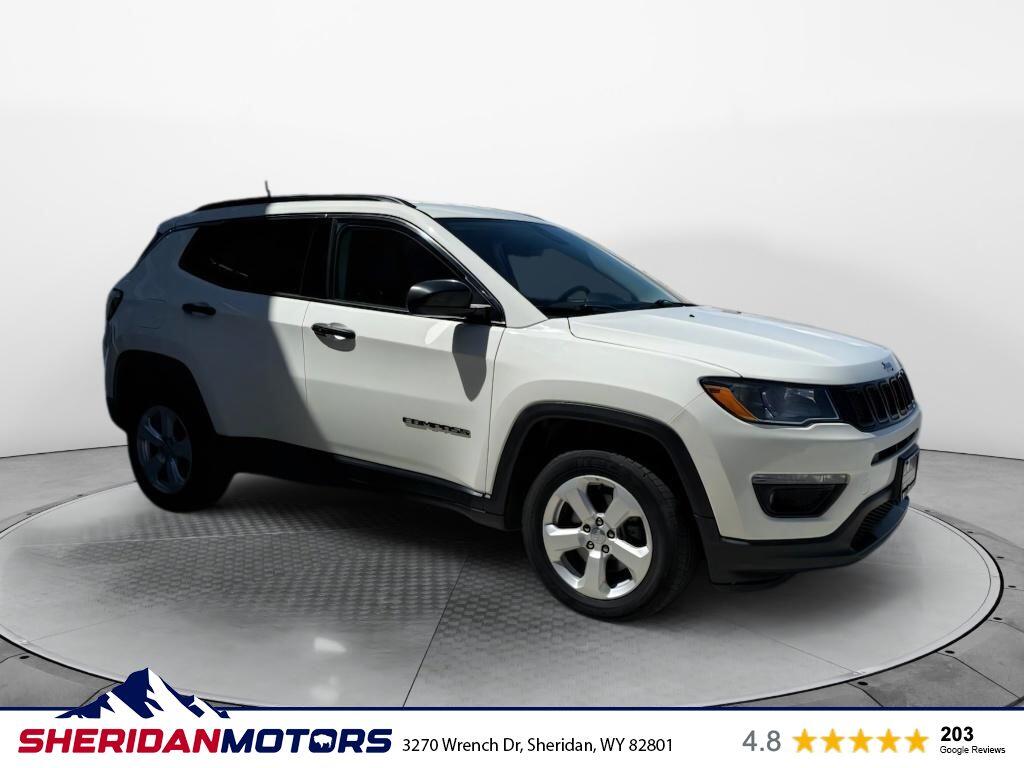Used 2019 Jeep Compass Latitude with VIN 3C4NJDBBXKT597074 for sale in Sheridan, WY