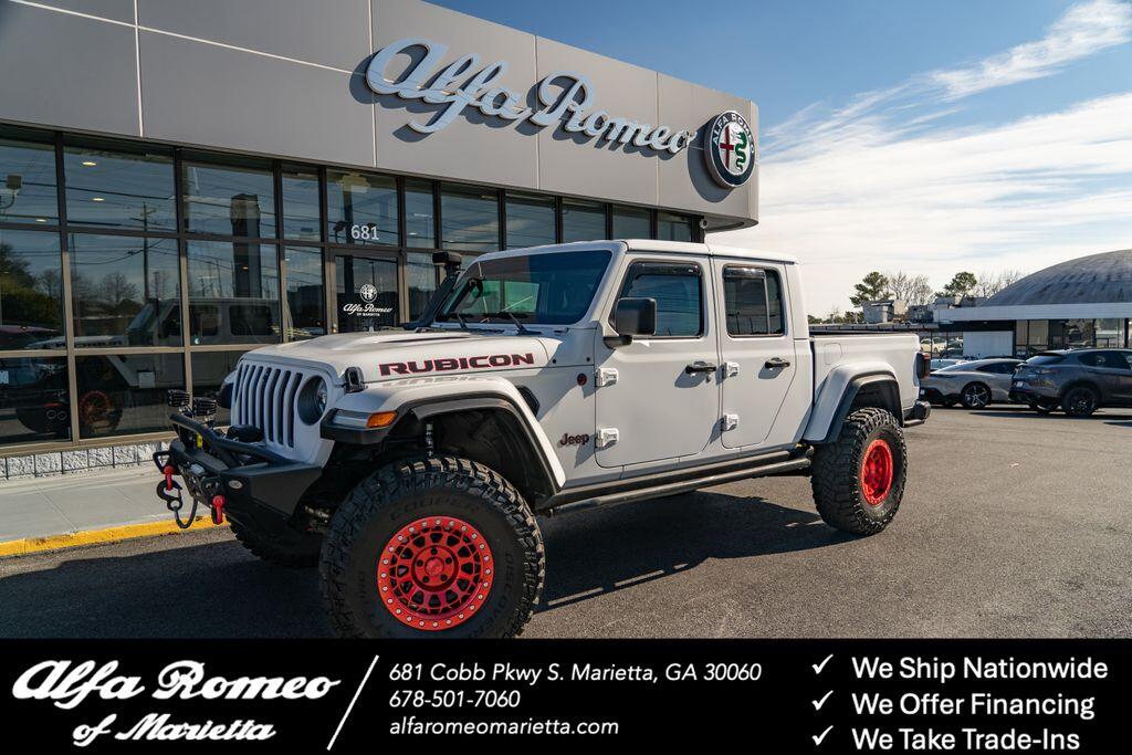 Used 2021 Jeep Gladiator Rubicon with VIN 1C6JJTBG8ML565184 for sale in Marietta, GA