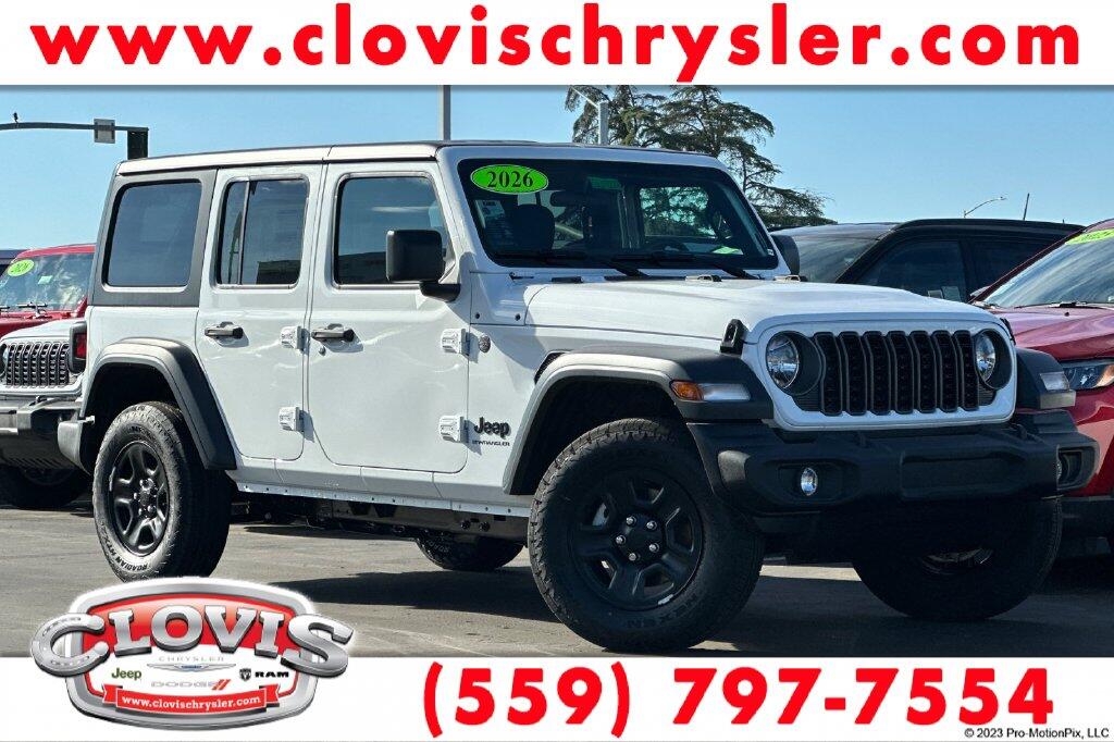 2026 Jeep Wrangler Unlimited New   Wrangler 4-door Sport