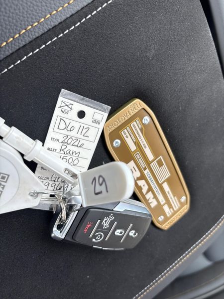 New 2026 RAM 1500 Big Horn Crew Cab 4x4 5