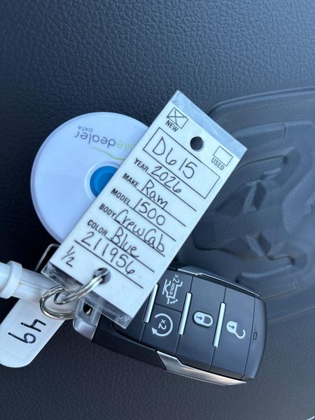 New 2026 RAM 1500 Laramie Crew Cab 4x4 5