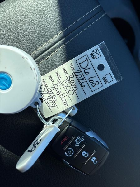 New 2026 RAM 1500 Big Horn Crew Cab 4x4 5