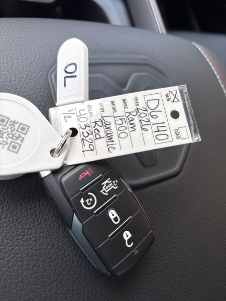 New 2026 RAM 1500 Laramie Crew Cab 4x4 5