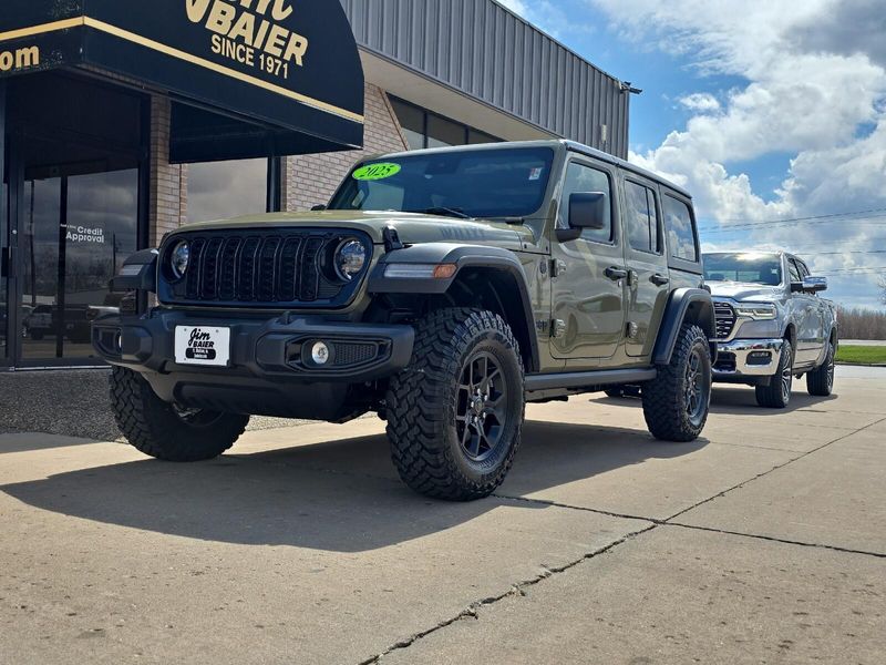 2025 Jeep Wrangler 4-door WillysImage 4