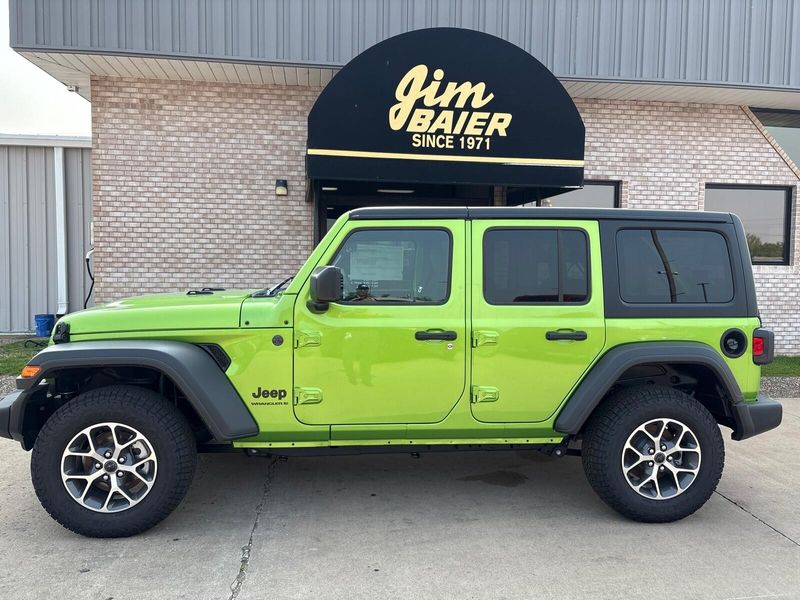New 2025 Jeep Wrangler 4-door Sport SImage 2