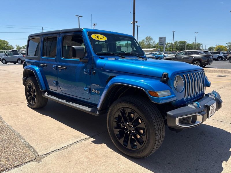 Used 2022 Jeep Wrangler 4xE Unlimited SaharaImage 7