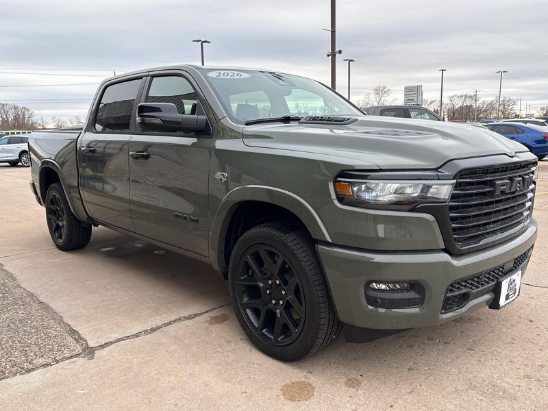 New 2026 RAM 1500 Laramie Crew Cab 4x4 5