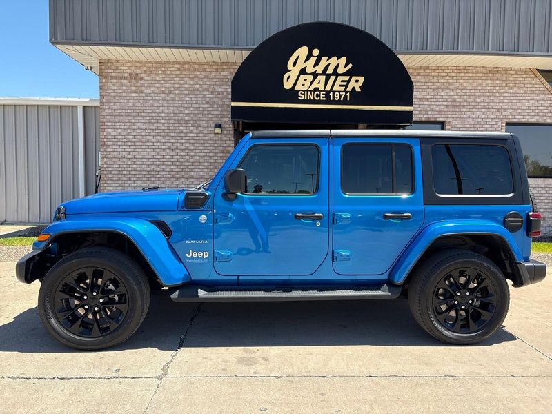 Used 2022 Jeep Wrangler 4xE Unlimited SaharaImage 2