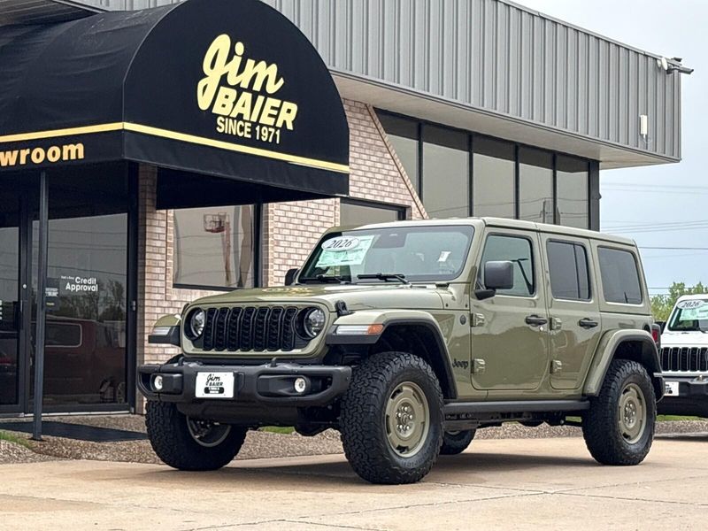 New 2026 Jeep Wrangler 4-door Willys 