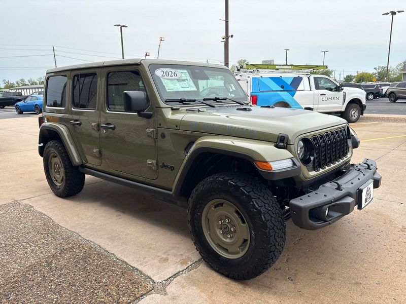 New 2026 Jeep Wrangler 4-door Willys 