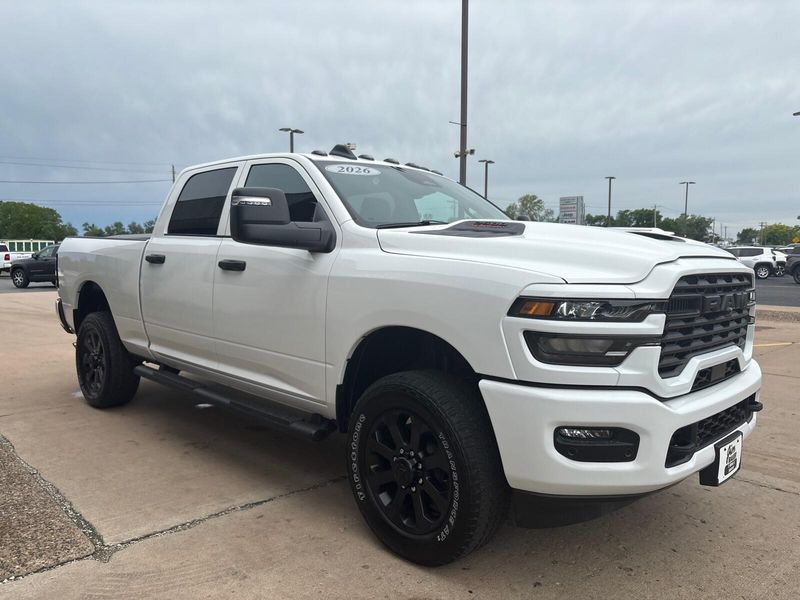 New 2026 RAM 2500 Black Express Crew Cab 4x4 6