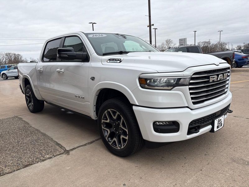 New 2026 RAM 1500 Laramie Crew Cab 4x4 5
