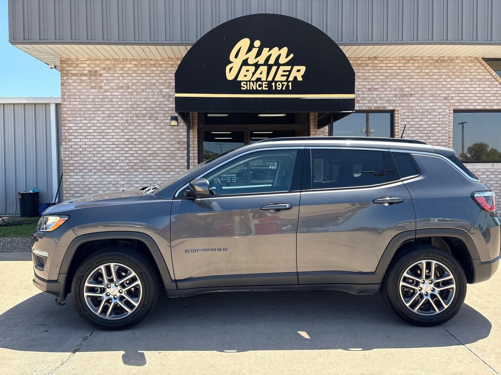 Used 2020 Jeep Compass Sun & Safety with VIN 3C4NJDBB9LT255374 for sale in Fort Madison, IA