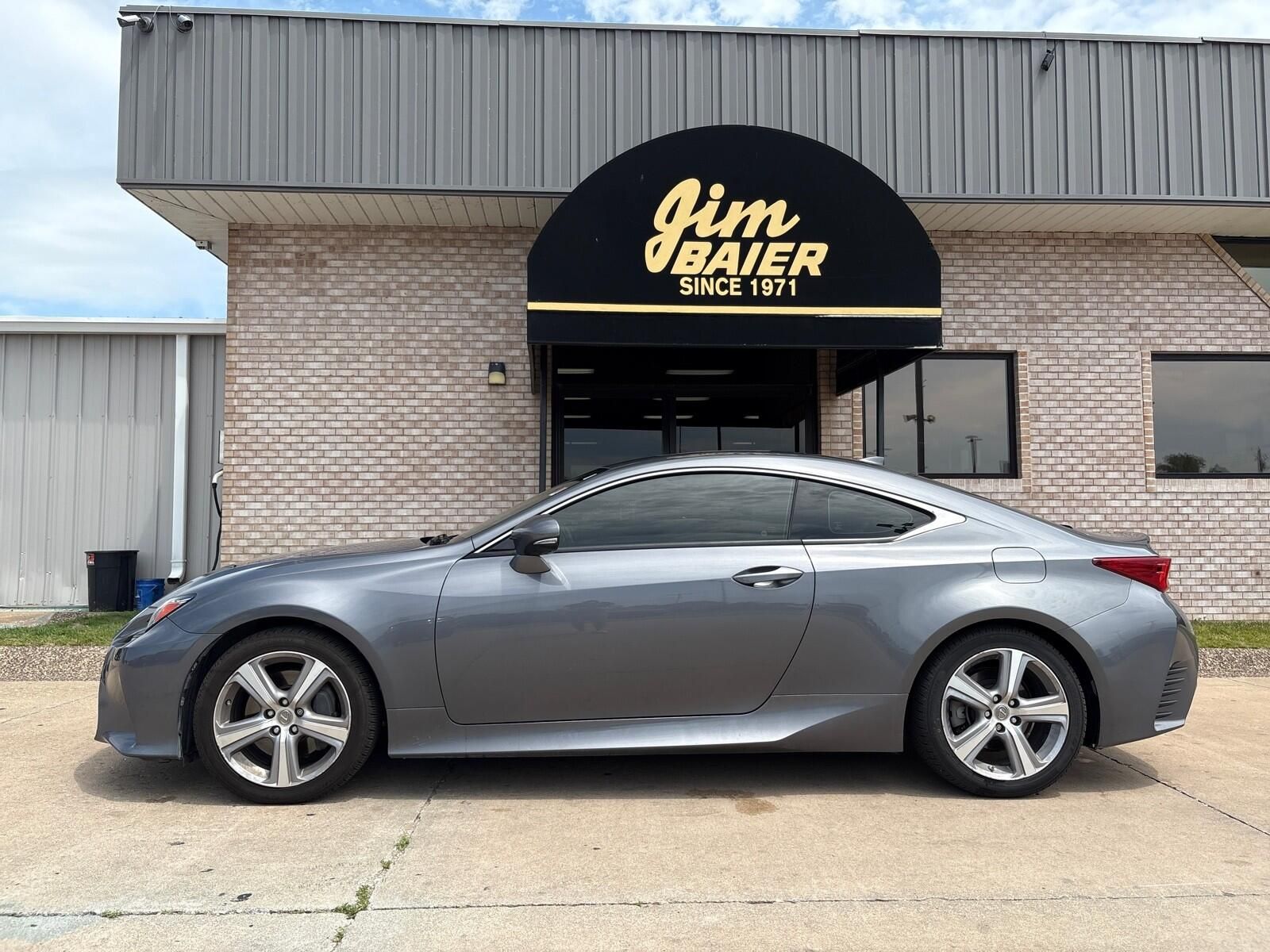 Used 2016 Lexus RC 200t with VIN JTHHA5BC0G5003657 for sale in Fort Madison, IA