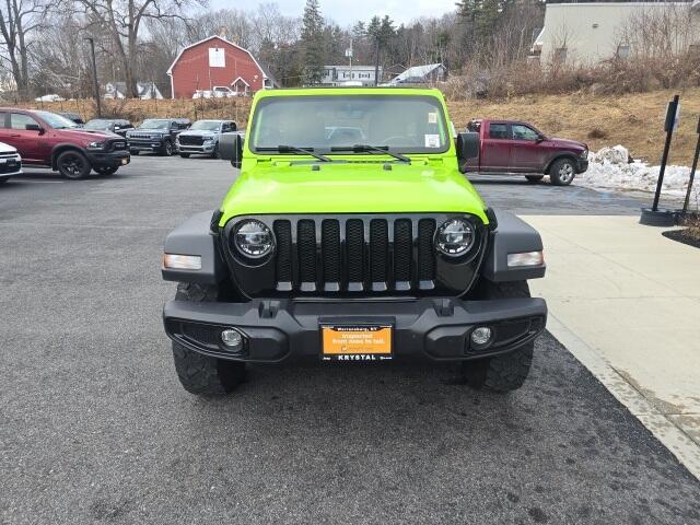 Used 2021 Jeep Wrangler Unlimited Willys with VIN 1C4HJXDN2MW846177 for sale in Warrensburg, NY