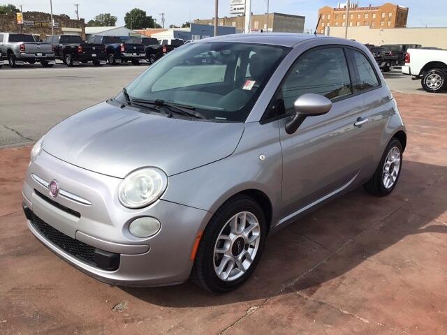 Used 2015 FIAT 500 Pop with VIN 3C3CFFAR8FT545035 for sale in Vinita, OK