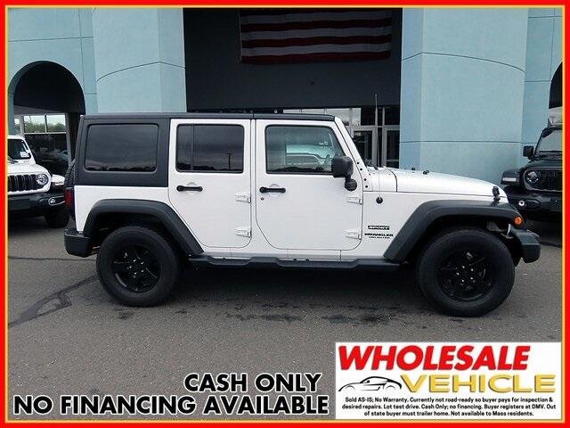 Used 2017 Jeep Wrangler Unlimited Sport S with VIN 1C4BJWDG4HL709959 for sale in New Britain, CT