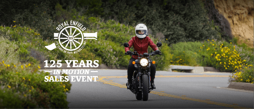 Royal Enfield 125 Years in Motion Sales Event