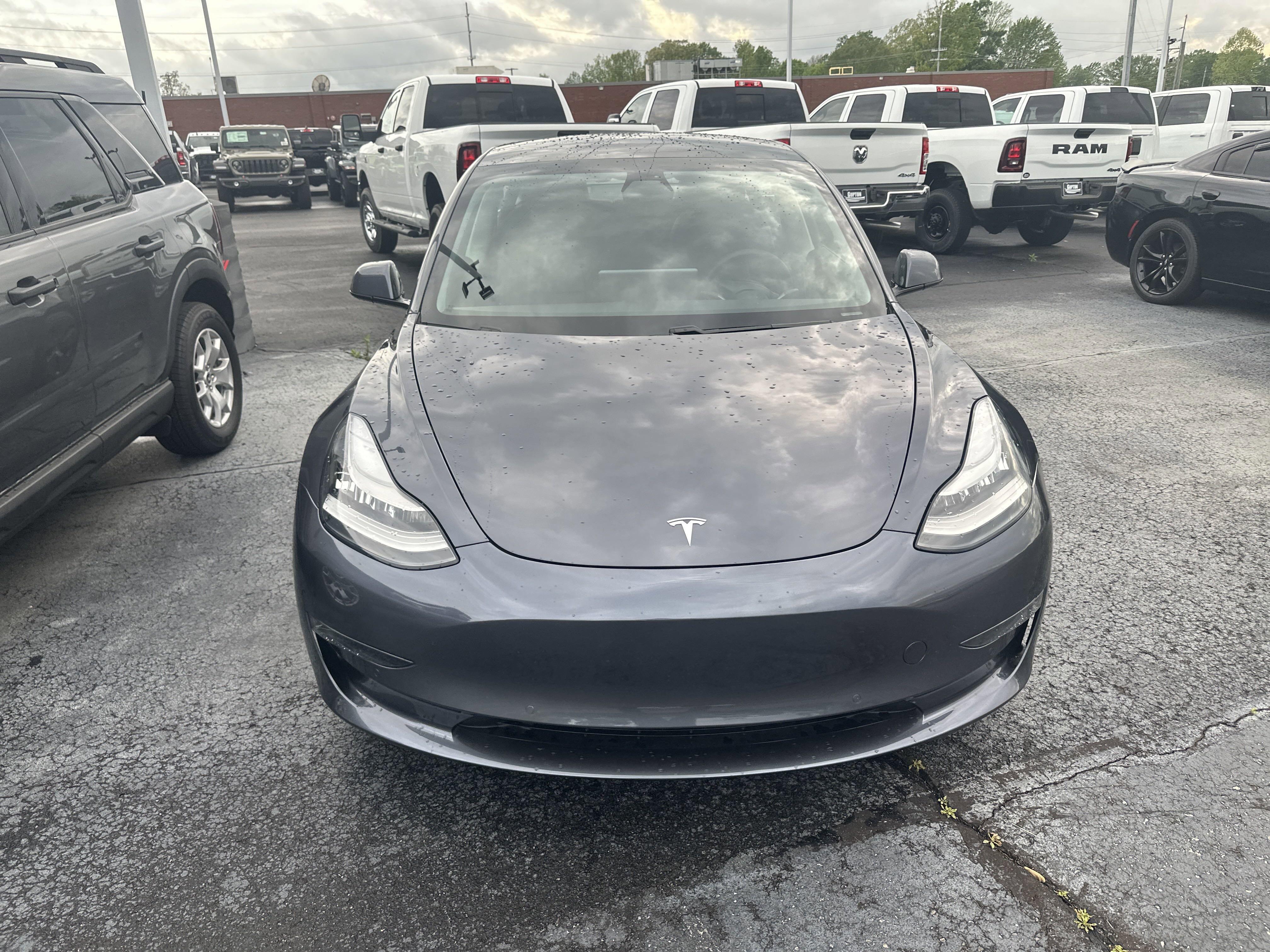 Used 2021 Tesla Model 3 Base with VIN 5YJ3E1EAXMF854023 for sale in Springfield, TN