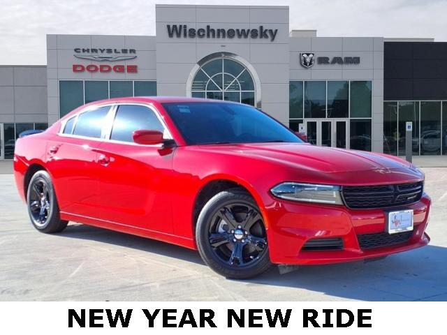 Used 2022 Dodge Charger SXT with VIN 2C3CDXBG0NH215955 for sale in Huntsville, TX