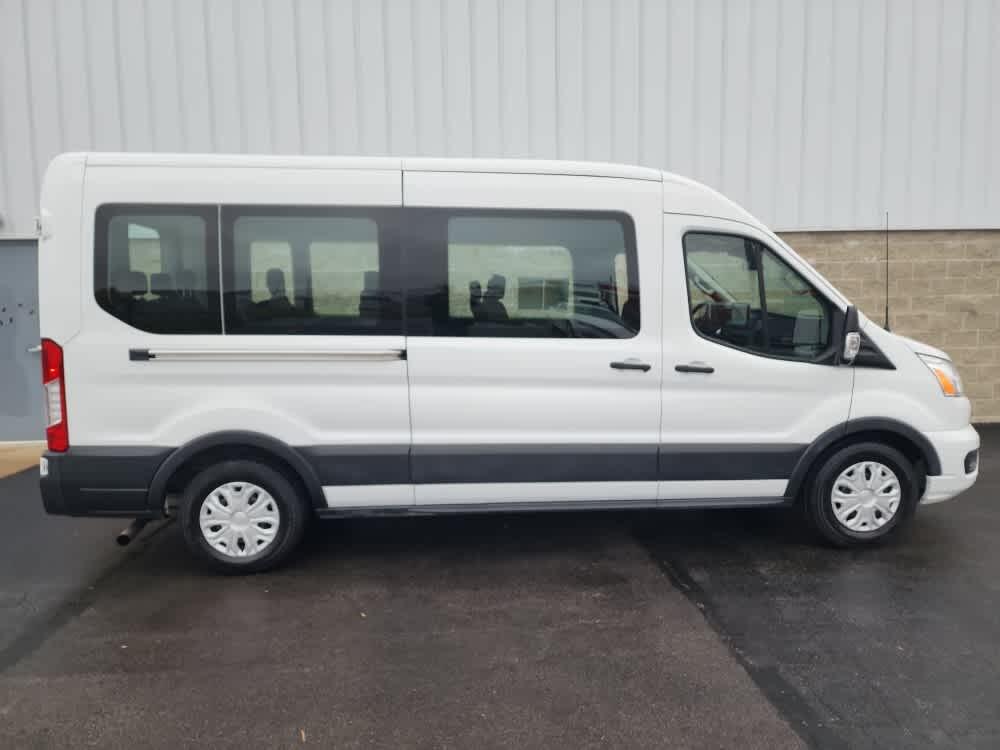 Used 2022 Ford Transit Passenger Van XLT with VIN 1FBAX2C82NKA19887 for sale in Wilmington, OH