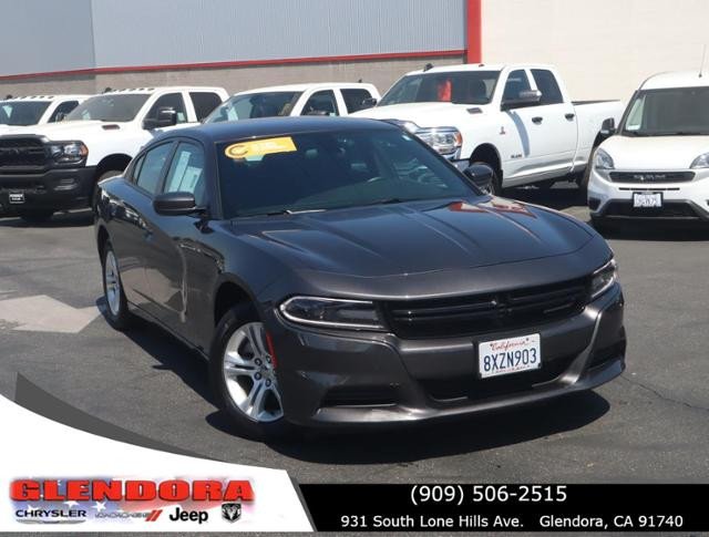 Certified 2021 Dodge Charger SXT with VIN 2C3CDXBG9MH674738 for sale in Glendora, CA