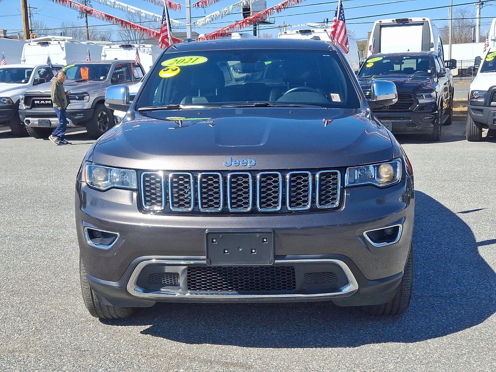 Used 2021 Jeep Grand Cherokee Limited with VIN 1C4RJFBG0MC882695 for sale in New Castle, DE