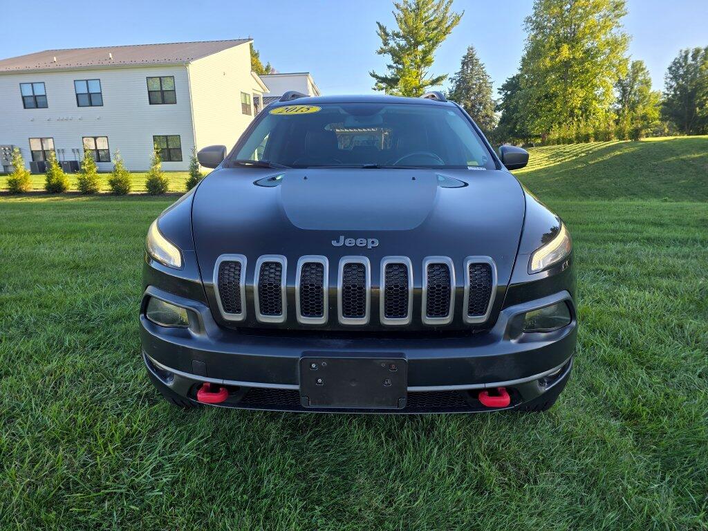Used 2015 Jeep Cherokee Trailhawk with VIN 1C4PJMBS7FW786614 for sale in Angola, IN