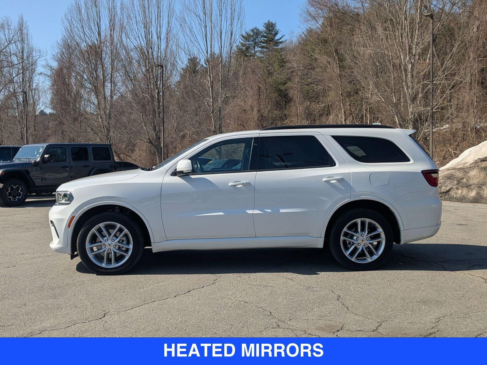 Used 2022 Dodge Durango GT Plus with VIN 1C4RDJDG5NC204288 for sale in Brattleboro, VT