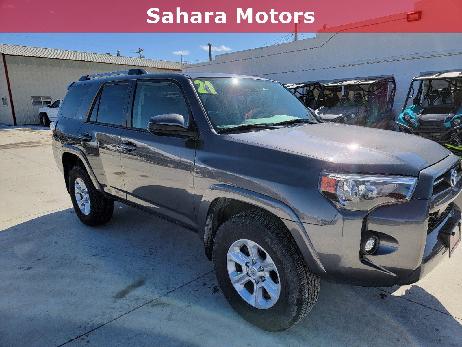 Used 2021 Toyota 4Runner SR5 with VIN JTEMU5JR4M5936532 for sale in Ely, NV