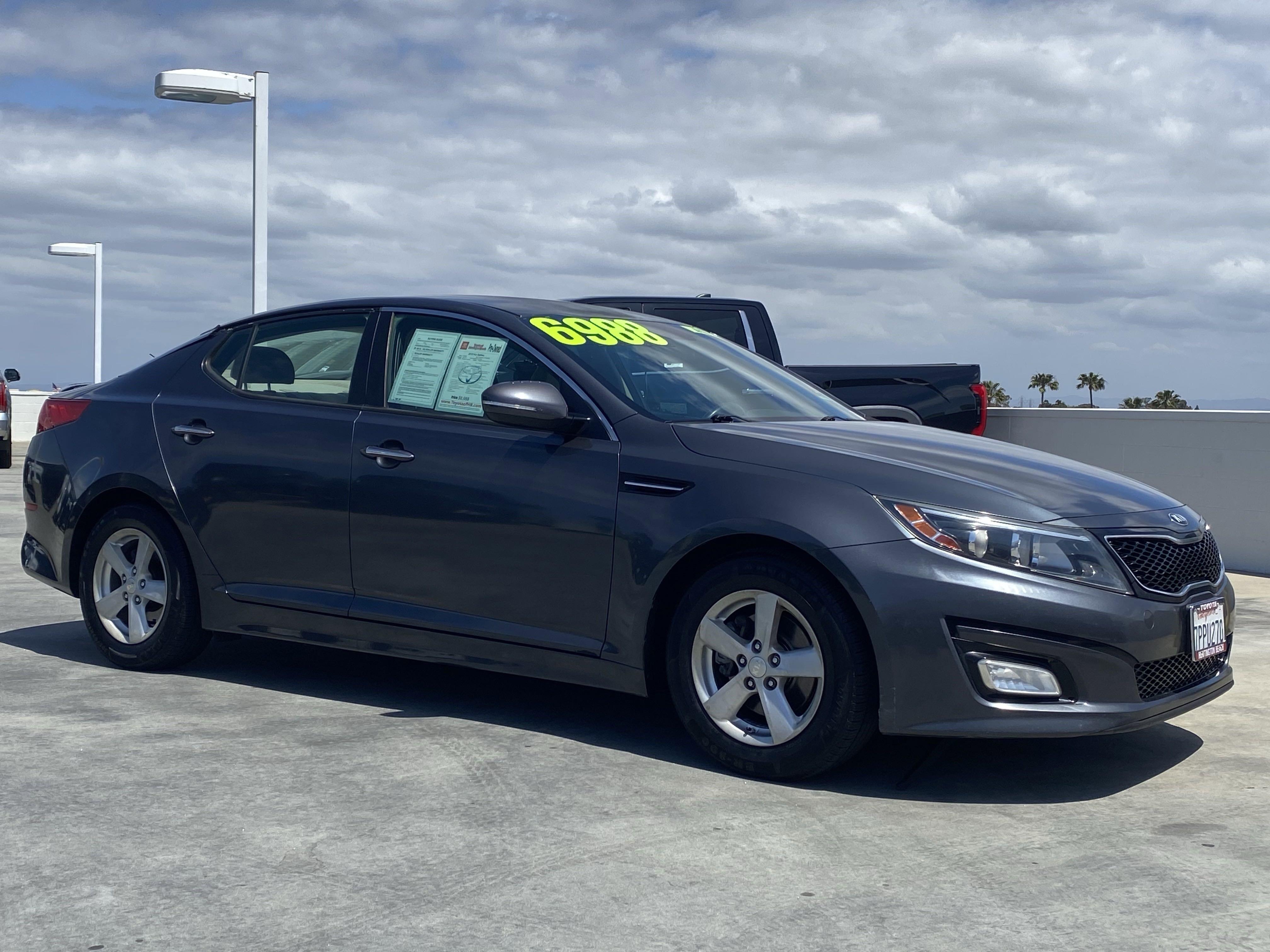 Used 2015 Kia Optima LX with VIN KNAGM4A72F5622095 for sale in Huntington Beach, CA