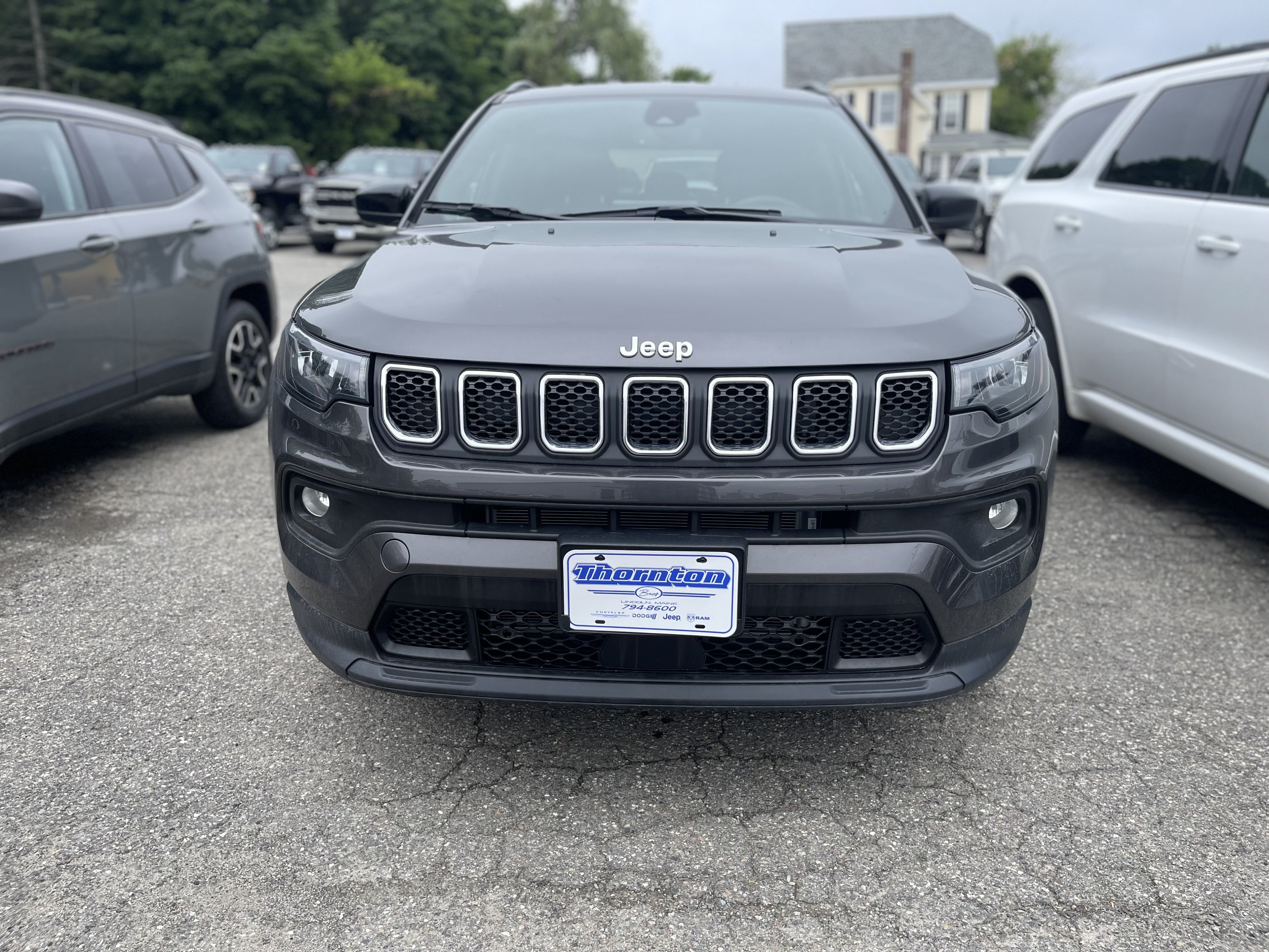 Certified 2023 Jeep Compass Latitude Lux with VIN 3C4NJDFN9PT534558 for sale in Lincoln, ME