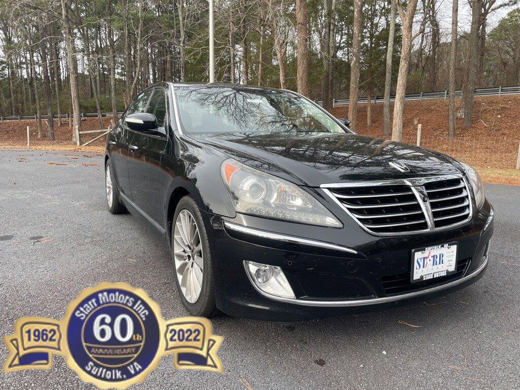 Used 2011 Hyundai Equus Ultimate with VIN KMHGH4JF8BU035068 for sale in Suffolk, VA