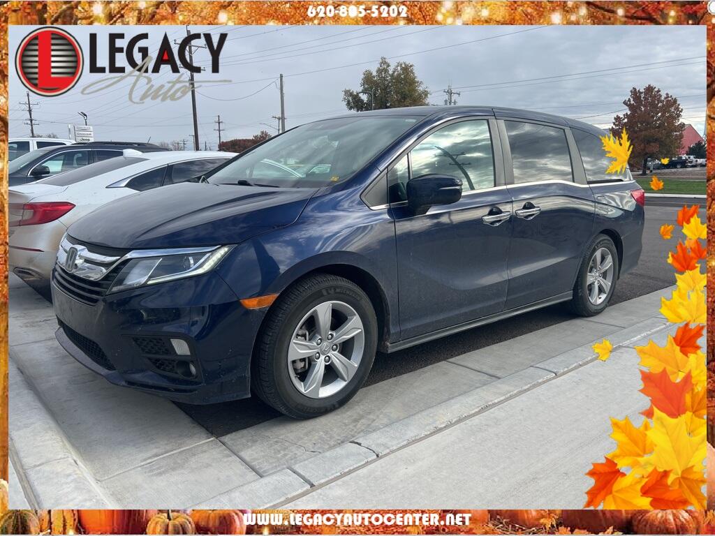 Used 2019 Honda Odyssey EX-L with VIN 5FNRL6H77KB122359 for sale in Garden City, KS