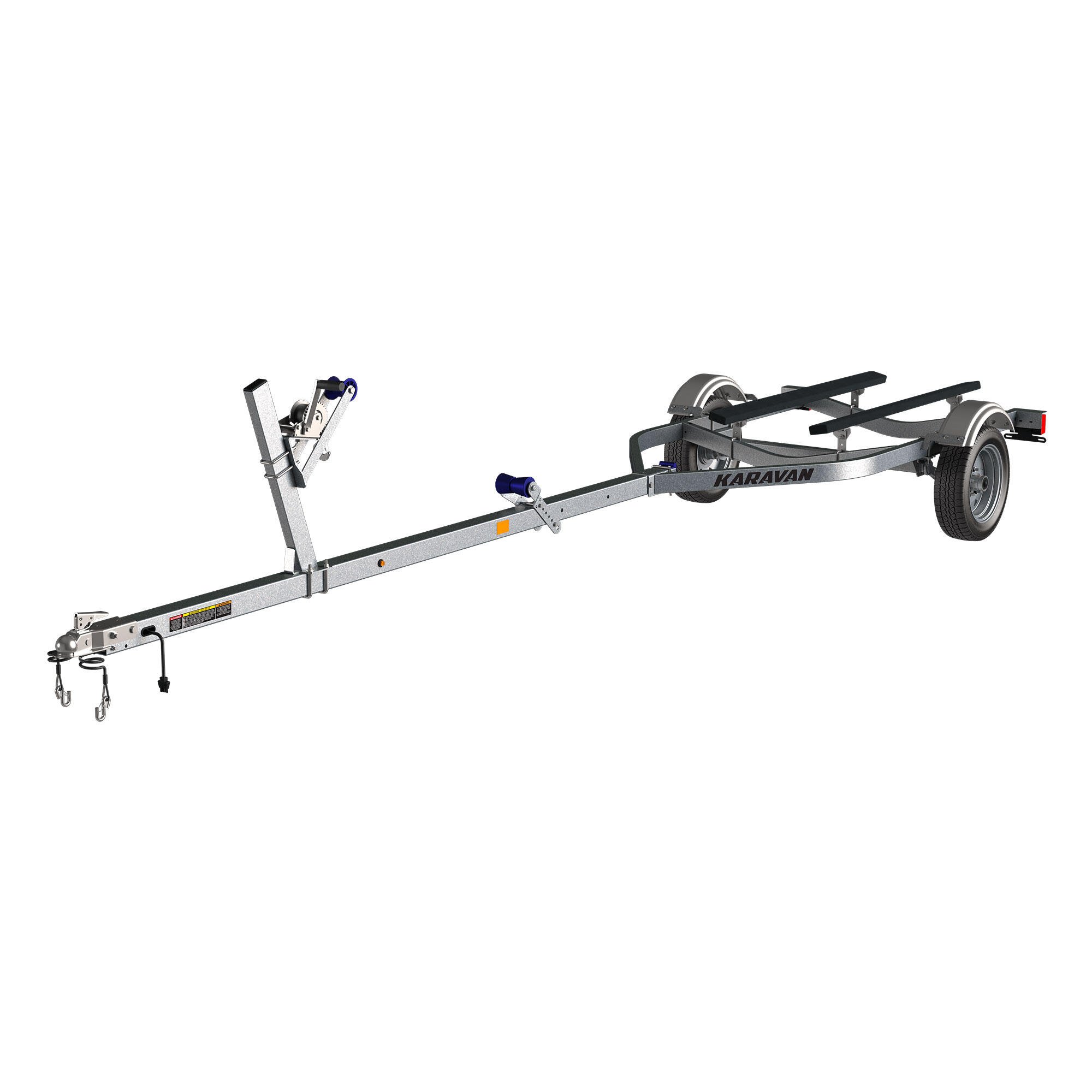 2026 Karavan Single Axle 1250# Bunk Trailer