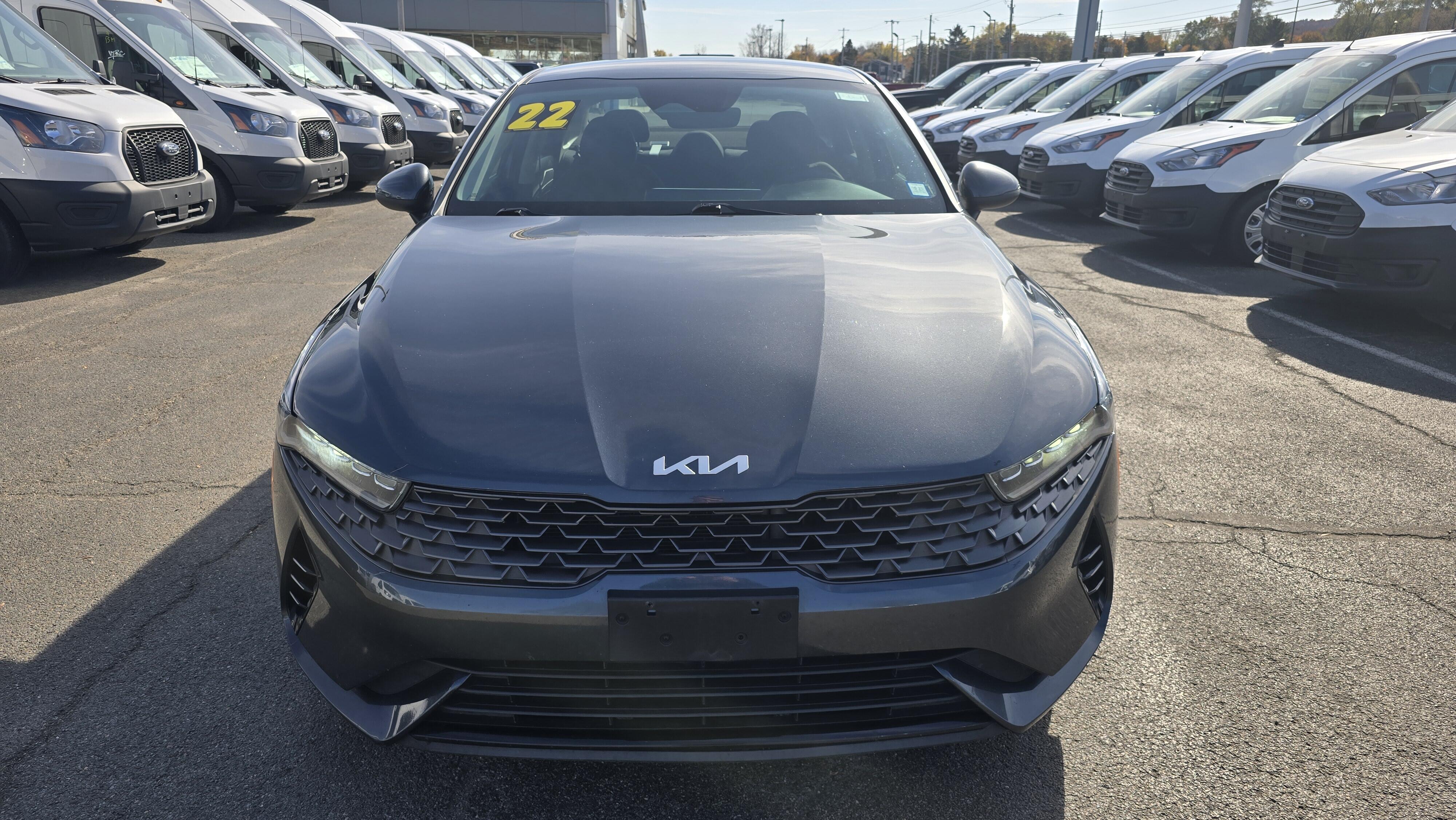 Used 2022 Kia K5 LXS with VIN 5XXG14J20NG087973 for sale in Elmira, NY