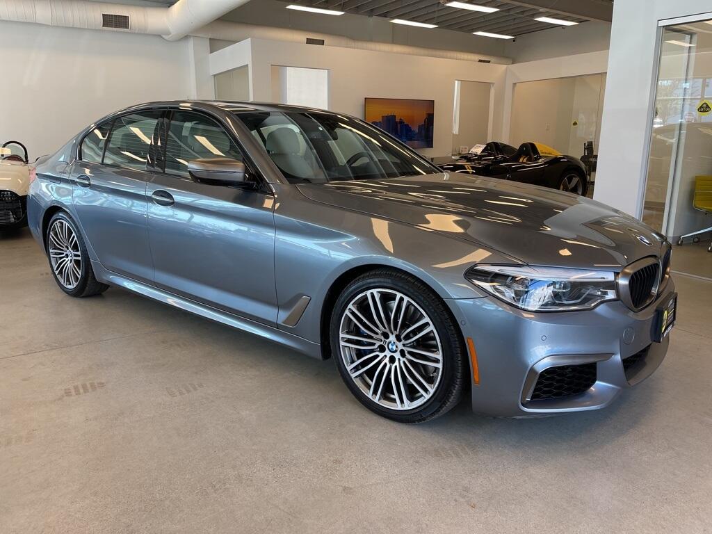 Used 2019 BMW 5 Series M550i with VIN WBAJB9C52KB287940 for sale in Summit, NJ