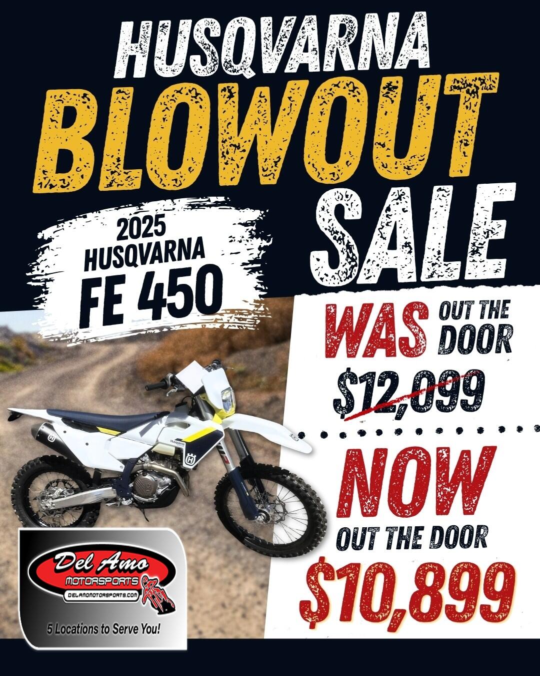2025 Husqvarna FE 450