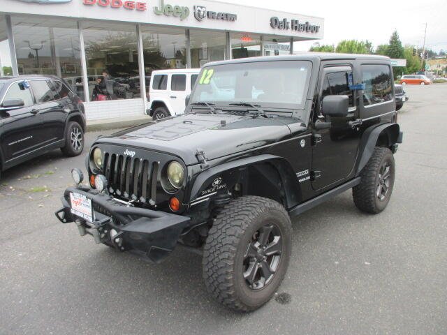 Used 2012 Jeep Wrangler Sport with VIN 1C4AJWAG4CL218140 for sale in Oak Harbor, WA