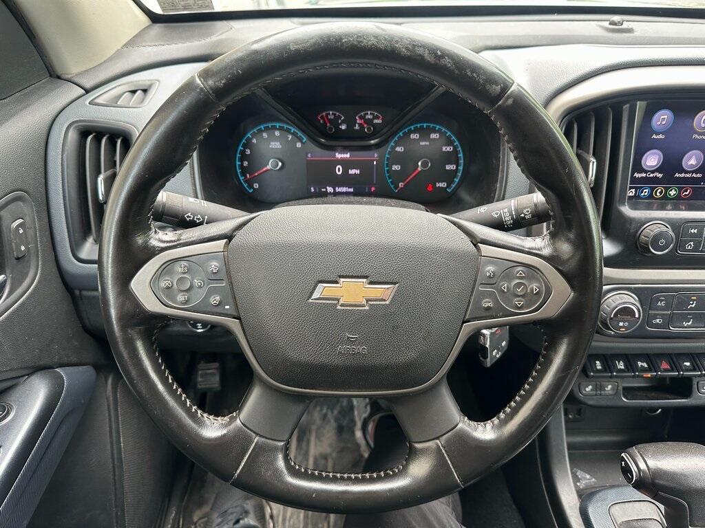 Certified 2021 Chevrolet Colorado Z71 with VIN 1GCGTDEN0M1101086 for sale in Webster, NY
