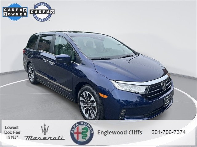 Used 2021 Honda Odyssey EX-L with VIN 5FNRL6H77MB025097 for sale in Englewood, NJ