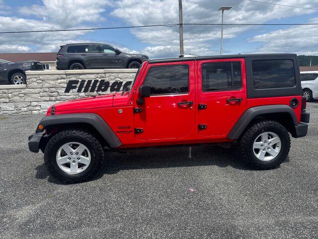 Used 2017 Jeep Wrangler Unlimited Sport S with VIN 1C4BJWDG4HL606928 for sale in Prairie du Chien, WI