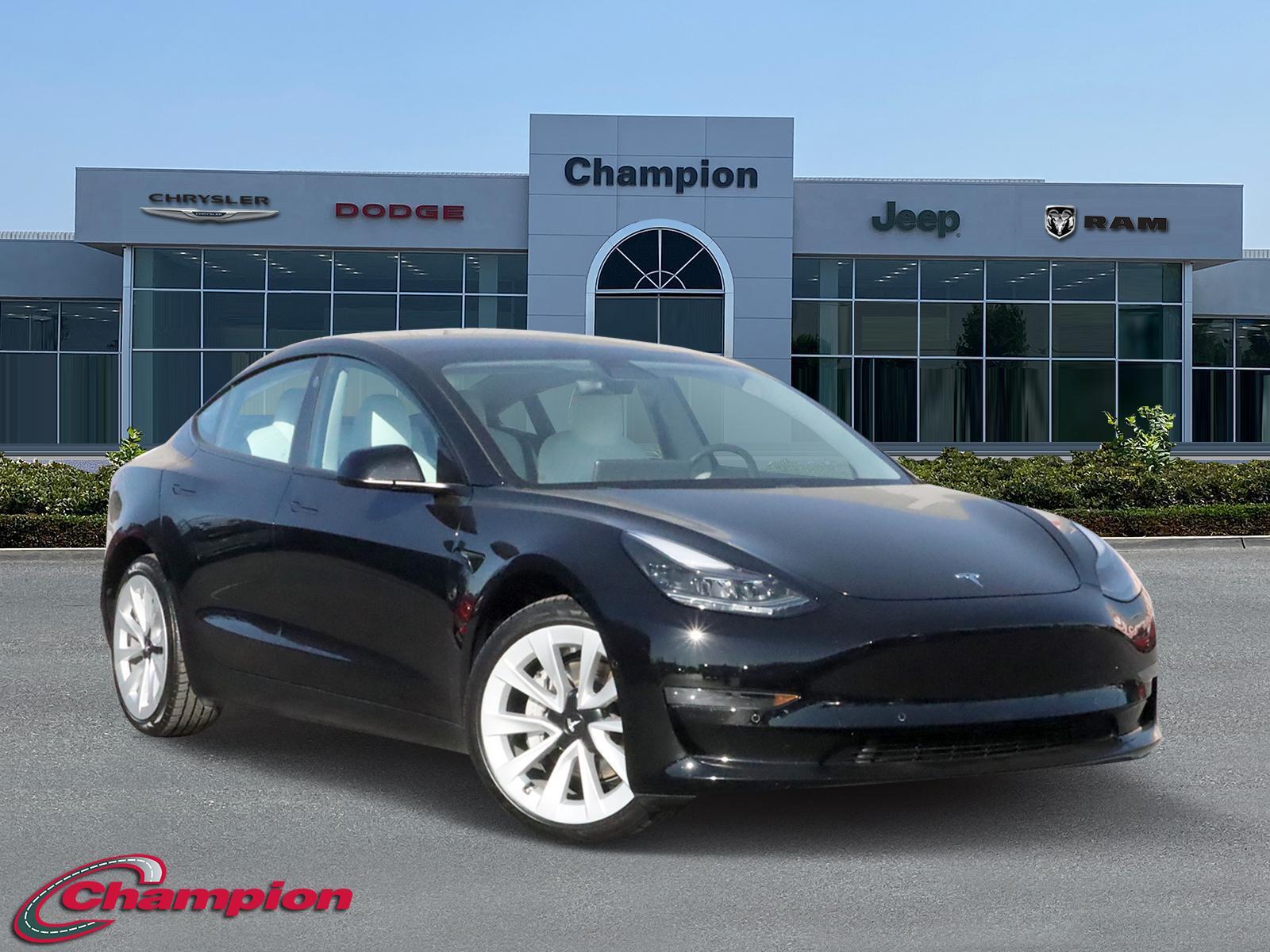 Used 2021 Tesla Model 3 Base with VIN 5YJ3E1EAXMF050160 for sale in Downey, CA