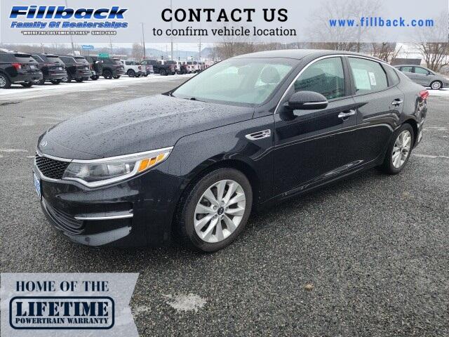 Used 2018 Kia Optima LX with VIN 5XXGT4L30JG253709 for sale in Boscobel, WI