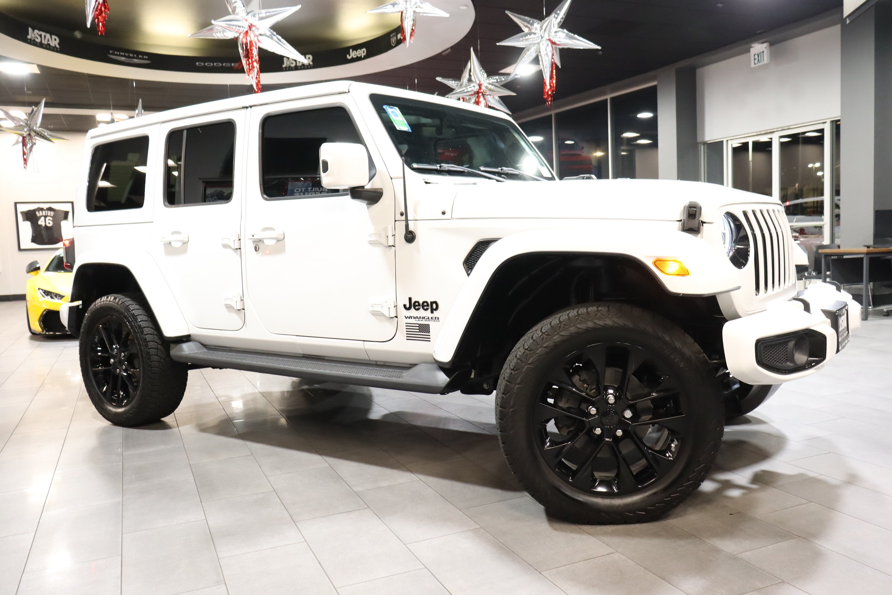 Used 2020 Jeep Wrangler Unlimited High Altitude with VIN 1C4HJXEM5LW349032 for sale in Anaheim, CA