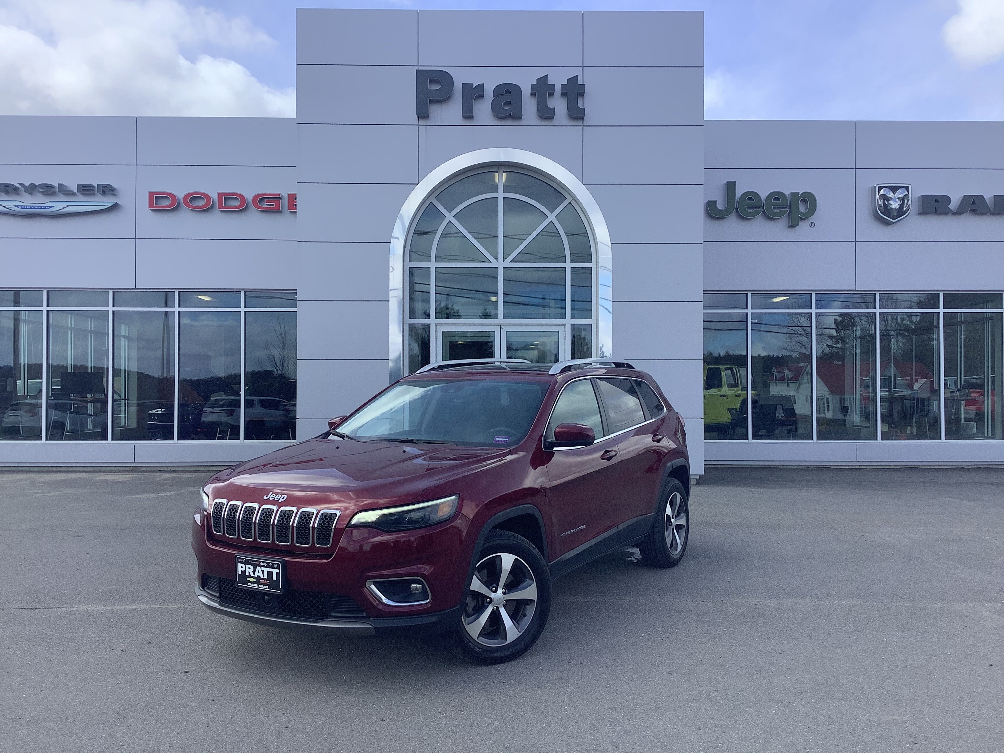 Used 2021 Jeep Cherokee Limited with VIN 1C4PJMDX8MD127622 for sale in Calais, ME