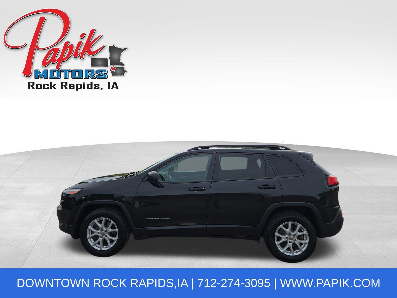Used 2016 Jeep Cherokee Sport with VIN 1C4PJMAB5GW321381 for sale in Luverne, Minnesota