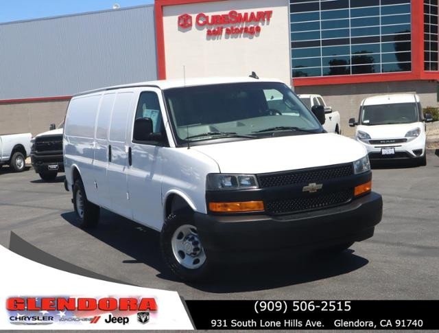 Used 2021 Chevrolet Express Cargo Work Van with VIN 1GCWGBFP8M1208262 for sale in Glendora, CA