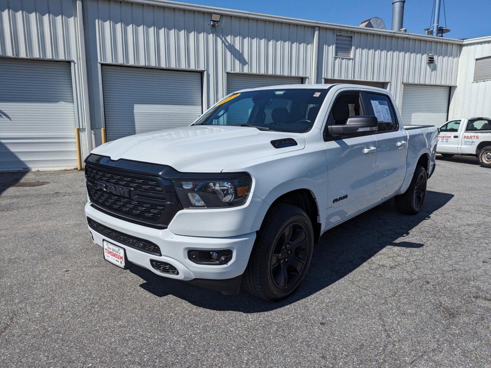 Used 2022 RAM Ram 1500 Pickup Big Horn/Lone Star with VIN 1C6RRFFG9NN224745 for sale in Cockeysville, MD