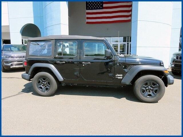 Certified 2021 Jeep Wrangler Unlimited Sport with VIN 1C4HJXDG8MW519106 for sale in New Britain, CT